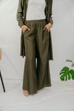 Olive Green Set *BOTTOMS* - Afflatus Hijab - hijab, hijab fashion, hijab in islam, Hijab online, Hijabs
