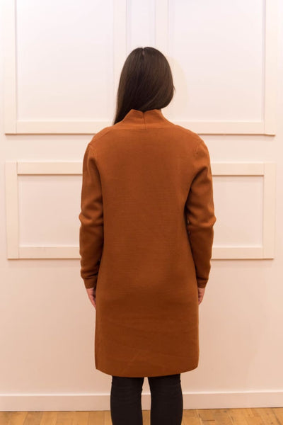 Alaa Rahme- Rust Cardigan - Afflatus Hijab - casual, clothing, fashion, hijab, modest