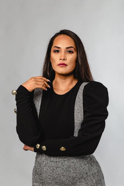 Fatima Aldarwish- Suspender Dress - Afflatus Hijab - Dresses