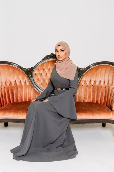 Ilhan Omar - Dress - Afflatus Hijab - Casual Dress Dresses Dressy Formal, modest, fashion, muslim, maxi, long sleeves