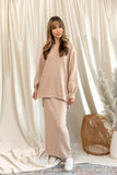 Knit Sweater - Afflatus Hijab - modest, modest clothing, modest fashion, modest wear, modesty