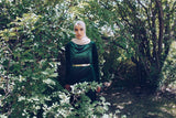Manal Assiff - Dress - Afflatus Hijab - Dress Fashion Green Hijab Fashion Islam