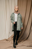 Muna Ali- Sage Shacket - Afflatus Hijab
