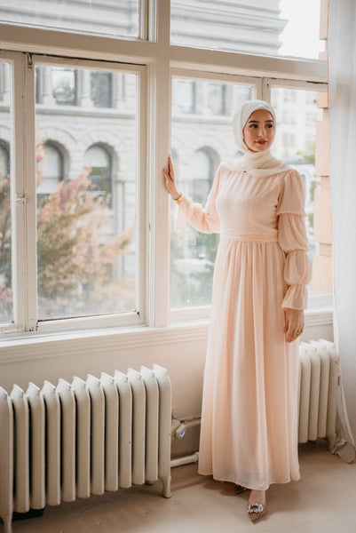 Sali Al Digs Mommy and Me Maxi Dress - Afflatus Hijab - Dresses, dressy, fashion, floor length, hijab style
