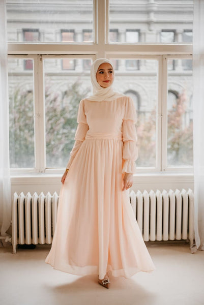 Sali Al Digs Mommy and Me Maxi Dress - Afflatus Hijab - Dresses, dressy, fashion, floor length, hijab style