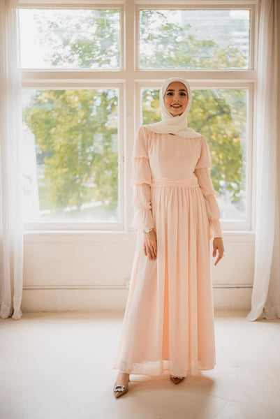 Sali Al Digs Mommy and Me Maxi Dress - Afflatus Hijab - Dresses, dressy, fashion, floor length, hijab style