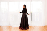 Firdows Kedir - Skirt - Afflatus Hijab - Black Casual Dressy Fashion Floral