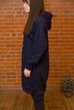 Joumana Issa- Navy Hoodie - Afflatus Hijab - casual, clothing, fashion, modest, modest clothing