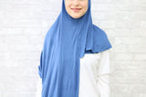 Sky Blue Instant Jersey Hijab - Afflatus Hijab - Hijab Jersey