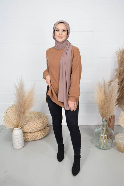 Vanessa Potestio- Knitted Sweater - Afflatus Hijab - casual, clothing, fashion, hijab, hijab fashion